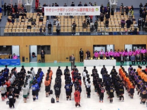 写真：サオリーナ杯ドッジボール選手権