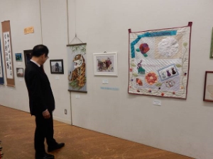 写真：津西地区ふれあい創作展