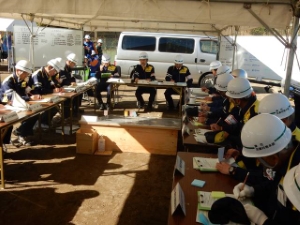 写真:津市総合防災訓練1