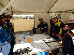 写真:津市総合防災訓練2