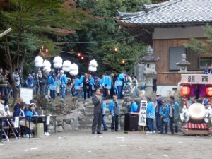 写真:戸木かんこ踊り