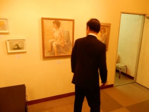 写真:駒田春子さんミニ個展