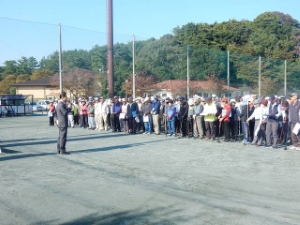 写真：グラウンド・ゴルフ大会