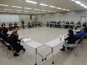 写真：第1回津市防災会議