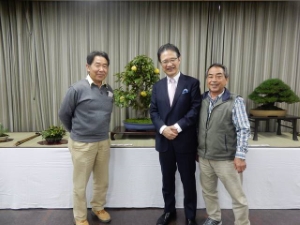 写真：盆栽展示会