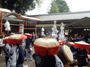 写真：射山神社秋祭り