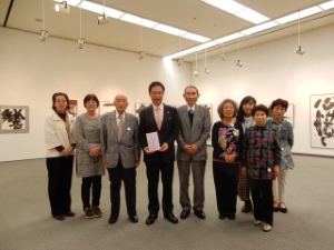 写真：第11回蓮習社書展