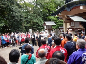 写真：津まつりオープニング