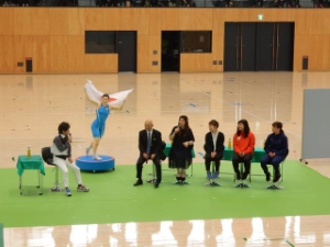 写真：トークショー