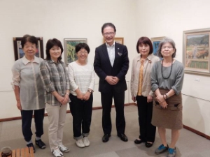 写真：やなせグループ洋画小品展