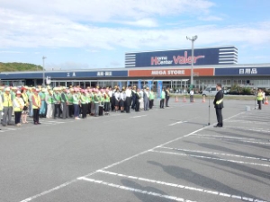 写真：秋の全国交通安全運動出発式1