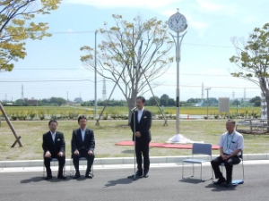 写真：株式会社百五銀行からの寄附贈呈式2