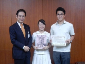 写真：第31回AIU高校生国際交流プログラム参加高校生