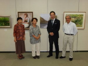 写真：洋画グループ「四季」第17回作品展