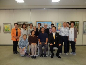 写真：日本画展