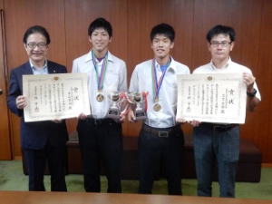 写真：全日本ビーチバレーボールジュニア男子選手権