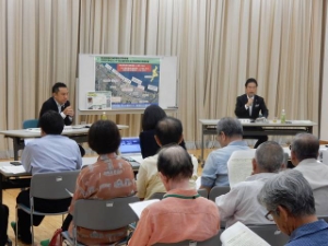 写真:知事との1対1対談2