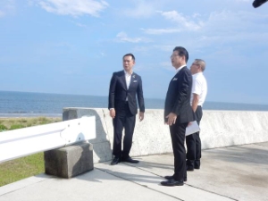 写真:知事との1対1対談3