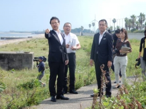 写真:知事との1対1対談4