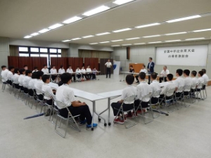 写真:全国中学校体育大会出場選手2