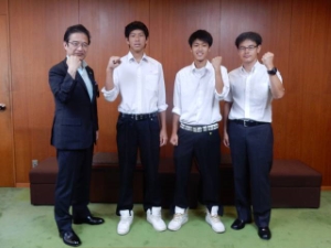 写真：全日本ビーチバレーボールジュニア男子選手権