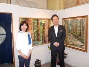 写真：油彩で描く三重の風景展