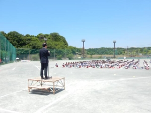 写真：ソフトボール競技 開会式