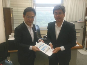 写真：津田修一技術参事官