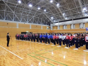 写真：婦人バレーボール大会開会式