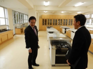 写真：一志中学校新校舎