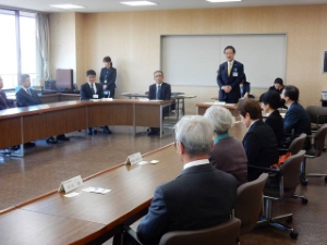 写真：津市市政相談員委嘱式1