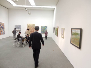 写真：やなせグループ「第18回洋画展」