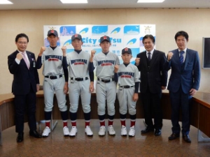 写真：「日本リトルシニア全国選抜野球大会」出場選手