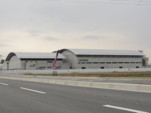 写真:サオリーナ建設現場の視察4