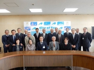 写真:津市農業委員会委員との意見交換会