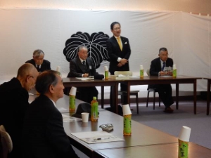 写真：藤堂藩五日会新年会