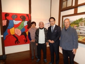 写真:久居洋画協会作品展