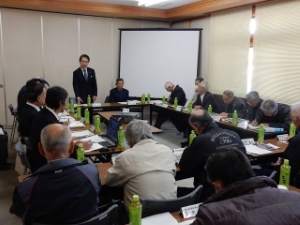 写真:津市新最終処分場建設に伴う周辺整備に係る説明会