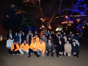 写真:津駅前イルミネーション点灯式