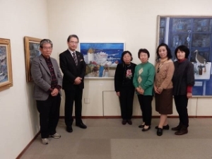 写真:豊田静子さん個展