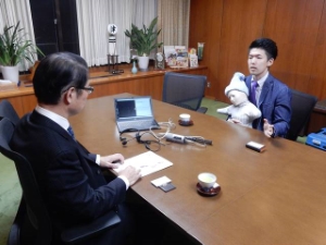 写真:アンドロイド「テレノイド」2