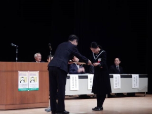 写真:「社会を明るくする運動」小中学生の優秀作文発表会2