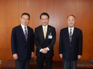 写真:宮城県議会議員 来訪