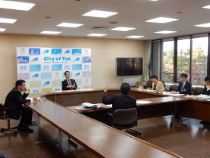 写真：第18回津市総合教育会議