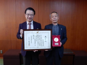 写真：三重県産業功労者表彰 受賞者