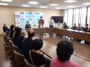 写真:竹田郷代表団2