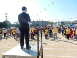 写真:修成地区ふれあい体育祭