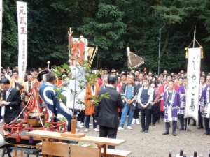 写真:津まつりオープニング