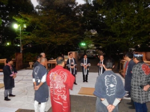 写真:美杉手筒花火