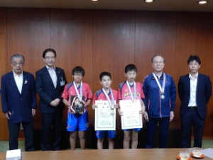 写真:全国ホープス卓球大会 準優勝報告